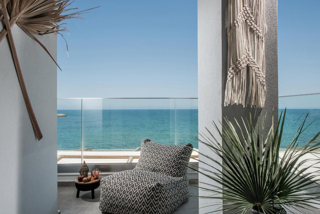 Khroma Luxury Suite 1 Beach Front Apartment Hersónissos Extérieur photo