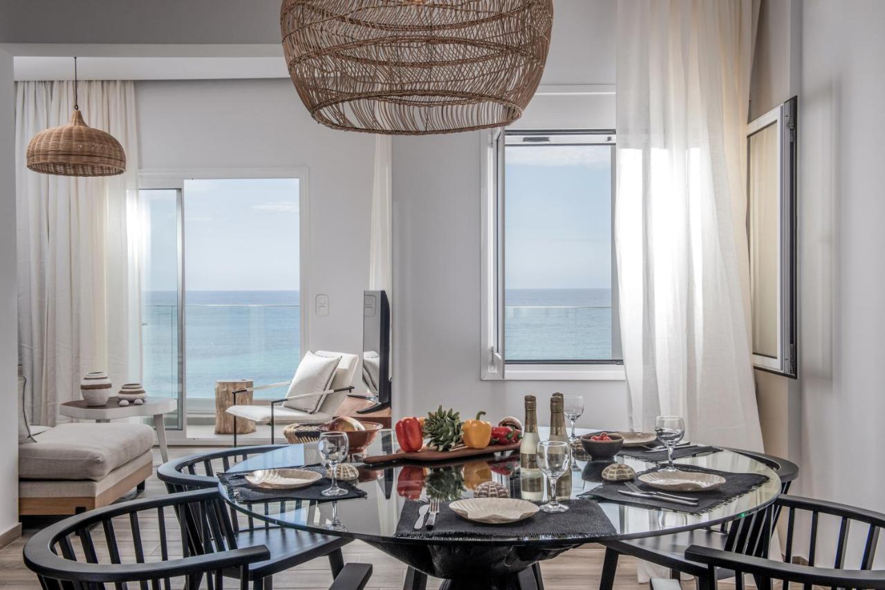 Khroma Luxury Suite 1 Beach Front Apartment Hersónissos Extérieur photo