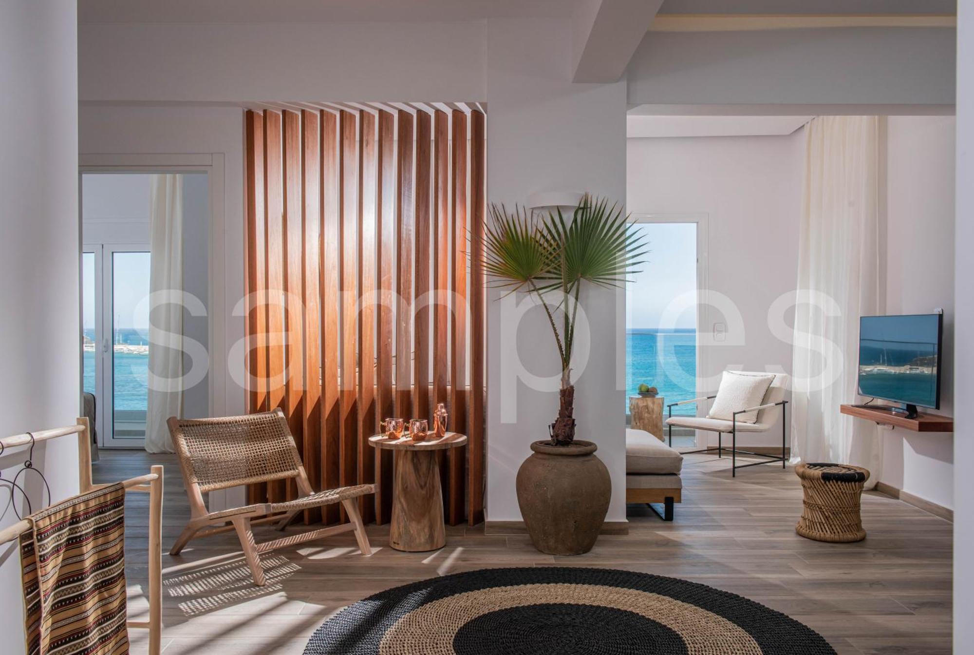 Khroma Luxury Suite 1 Beach Front Apartment Hersónissos Extérieur photo
